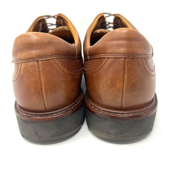 Mephisto Men’s Abel Air Relax Derby Sz 13 Brown Leather Dress Shoe Goodyear Welt - Picture 4 of 9